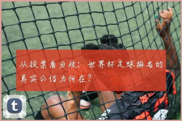 从投票看分歧:世界杯足球排名的真实公信力何在?